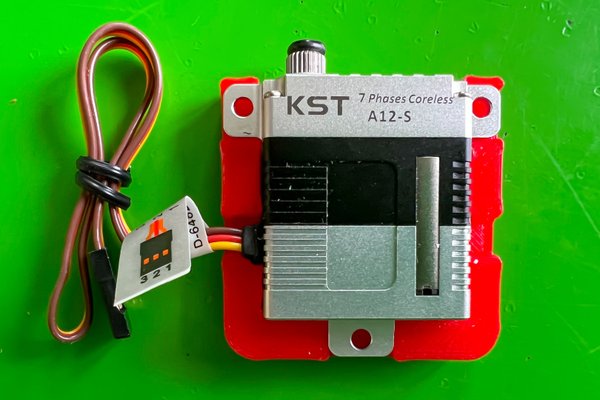 Servo KST A12-S inkl. Rahmen